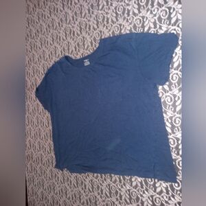 George Navy Cotton Tee